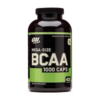 Mega-Size BCAA 1000 Caps - 400 Capsules (200 Servings)