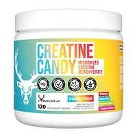 Creatine Candy™ - Variety Pack - 120 Chewable Tablets (24 Servings)