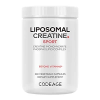 Codeage Liposomal Creatine Gluten-Free - 360 Capsules (90 Servings)
