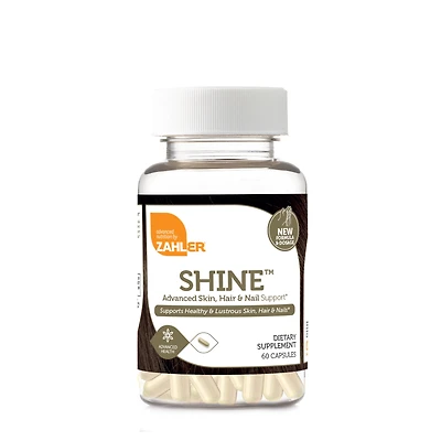 ZAHLER Shine Advanced Skin, Hair and Nail Support Healthy - 60 Capsules (30 Servings)