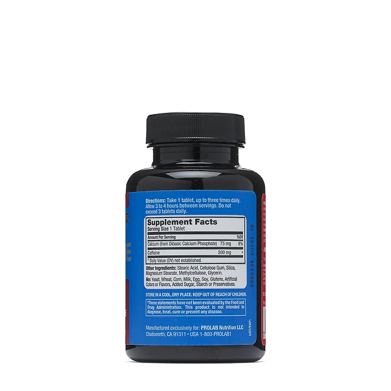 Caffeine - 100 Tablets (100 Servings)