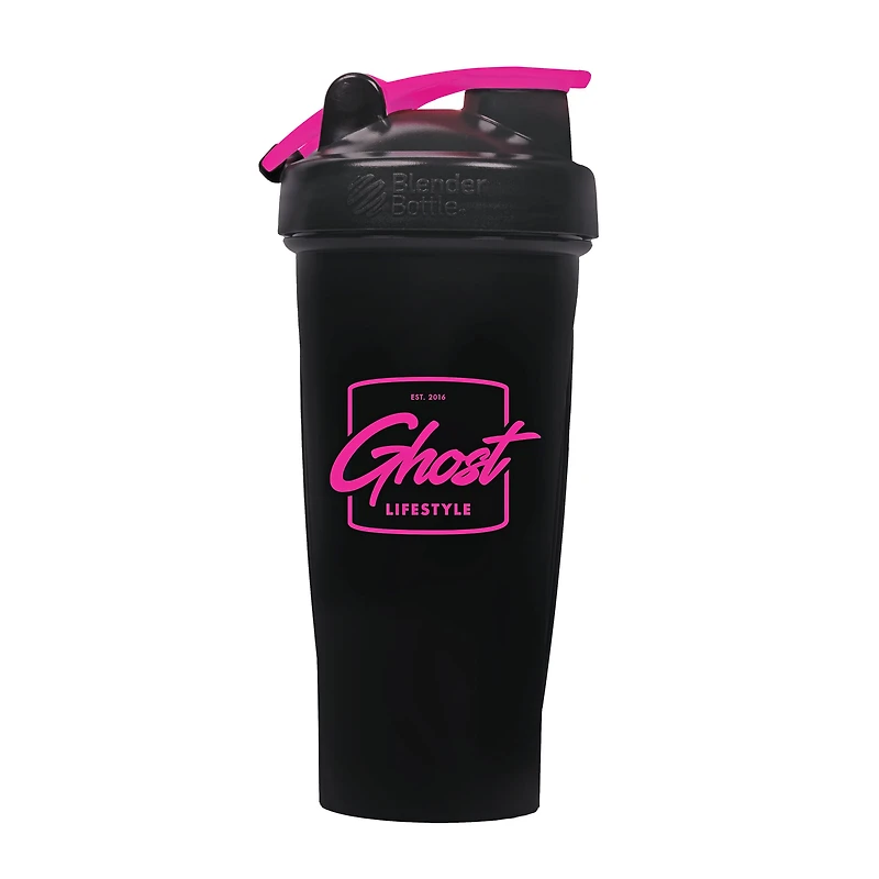 GHOST Shaker Bottle X Breast Cancer Research Foundation - Black 28Oz