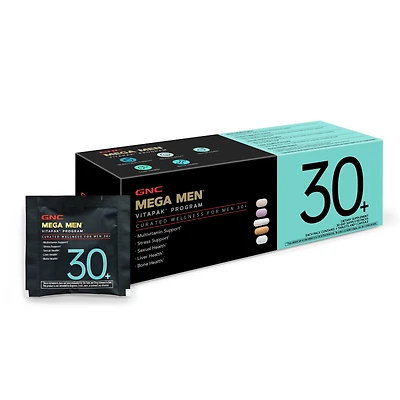 GNC Mega Men 30+ Vitapak Program (30 Servings)