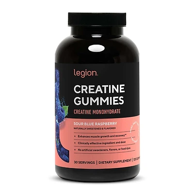 Creatine Gummies - Raspberry Lemonade 120 (30 Servings)