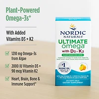 Omega Plant Based D3+K2 (30 Servings)