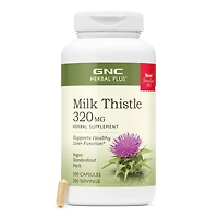 GNC Herbal Plus Milk Thistle 320Mg Healthy