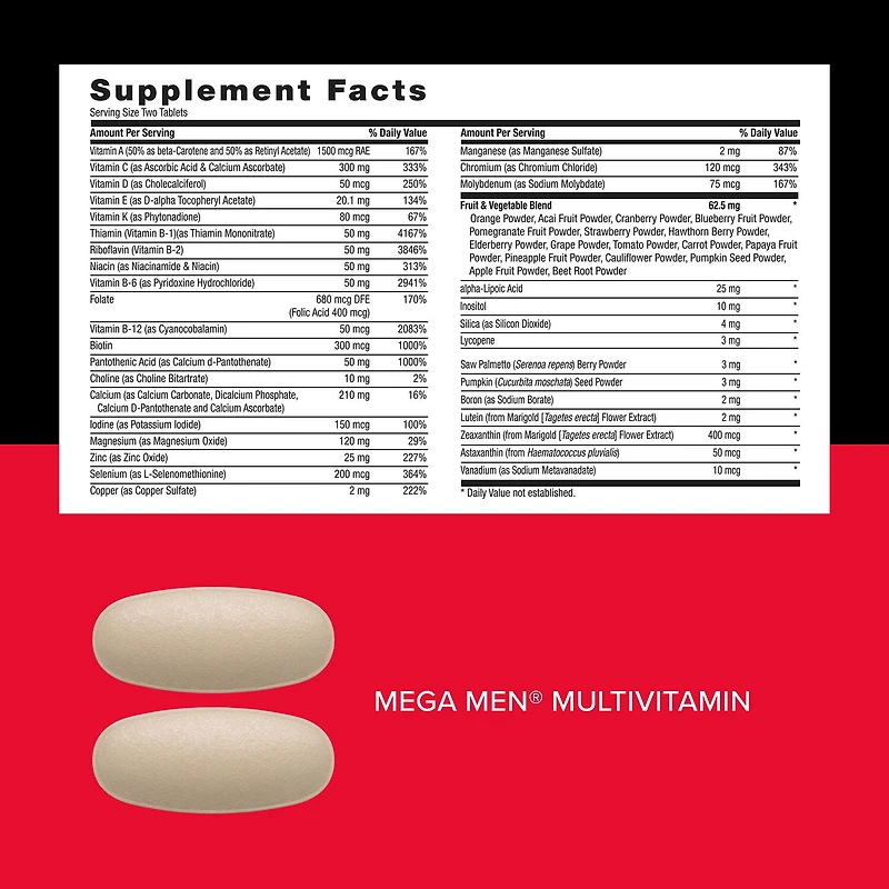 Performance and Vitality Vitapak® Program V1 (1 Month Supply)