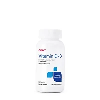 GNC Vitamin D-3 1 -000Iu Healthy - 180 Tablets (180 Servings)