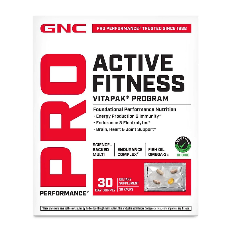 Active Fitness Vitapak® Program V2 (1 Month Supply)