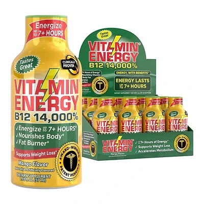 B12 14,000% - Mango - 12 Bottles