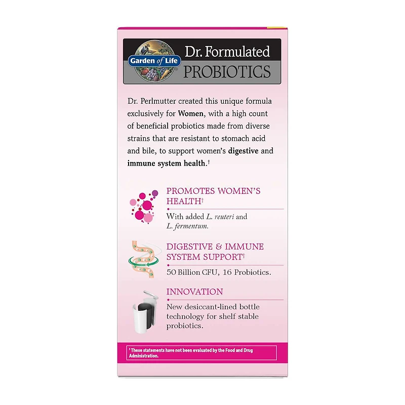 Once Daily Women's Probiotic - 30 Vegetarian Capsules (30 Servings)