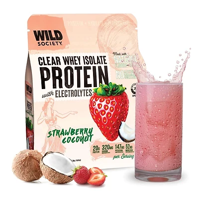 Clear Whey Isolate Protein with Electrolytes - Watermelon Lime (16 Servings)