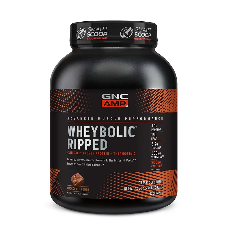 GNC AMP Whey Proteinbolic Ripped Healthy