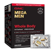 GNC Mega Men Whole Body Vitapak Program (1 Month Supply) - 30