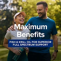 Triple Strength Fish Oil Plus Krill Oil - 60 Softgels (30 Servings)