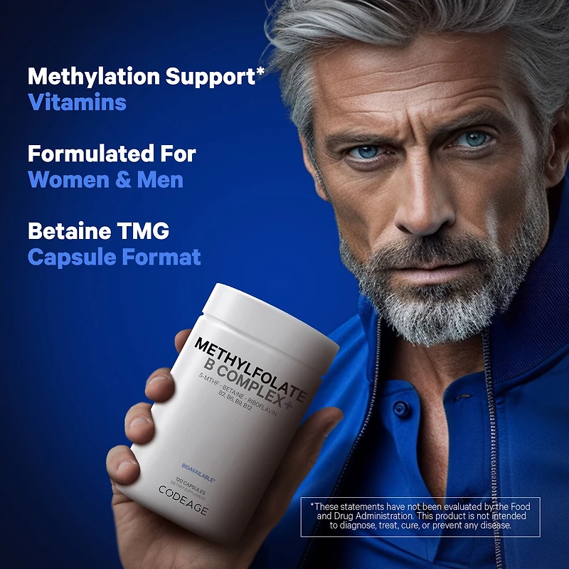 Methylfolate B Complex - 120 Capsules (60 Servings)
