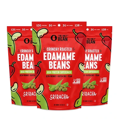 The Only Bean Crunchy Roasted Edamame Beans Vegan
