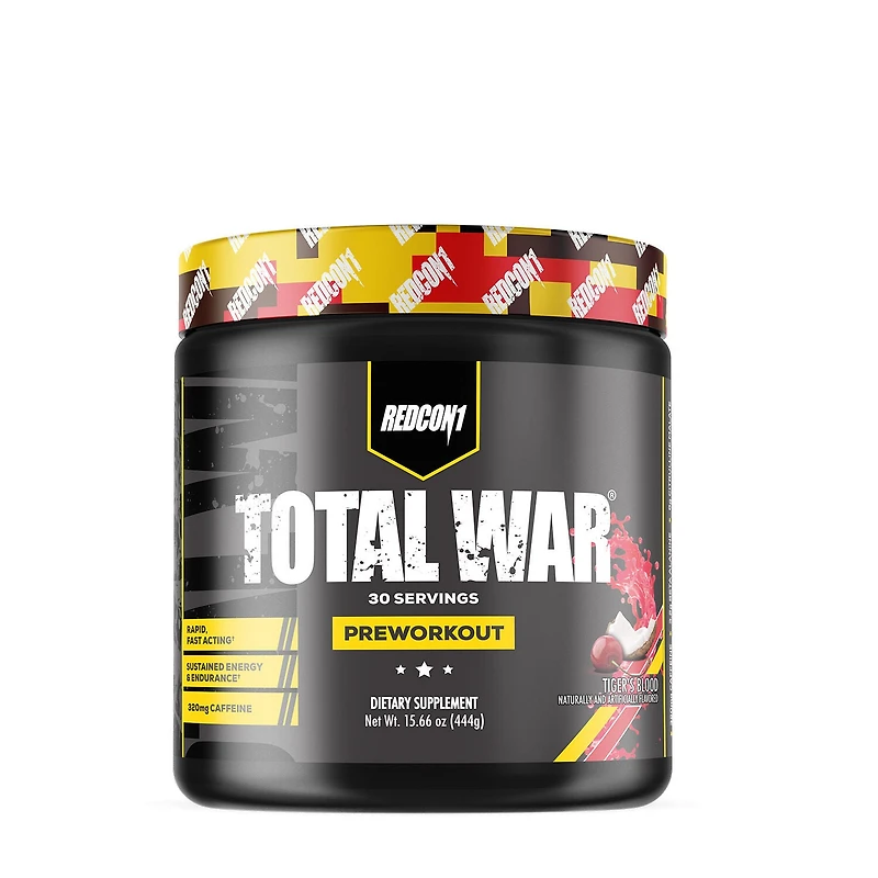 REDCON1 Total War Pre-Workout - Tiger's Blood (30 Servings)