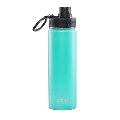 Drinco Sport Vacuum Insulated Stainless Steel Water Bottle - Teal 20Oz