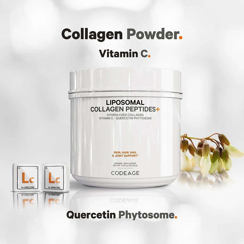 Liposomal Collagen Peptides - Unflavored - 14.97 oz. (30 Servings)