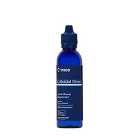 Trace Minerals Colloidal Silver Supplement Vegan - 4 Oz. (24 Servings)