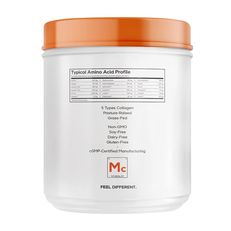Multi Collagen Peptides Powder - Chocolate - 18.17 oz. (30 Servings)