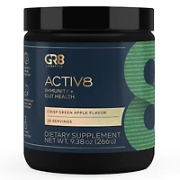 GR8 Lifestyle Activ8 Immunity + Gut Health Healthy - Crisp Green Apple (28 Servings)