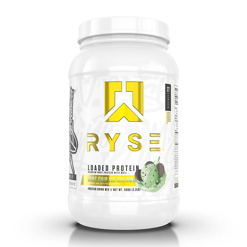 RYSE Loaded Protein - Mint Chip Ice Cream (27 Servings)