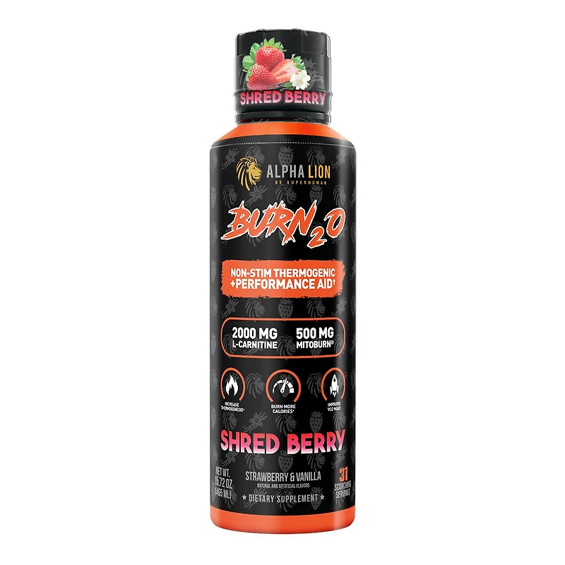 Alpha Lion Burno 2O Shredberry - 31 Count