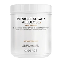 Miracle Sugar Allulose Powder - Unflavored - 35.27 oz (100 Servings)