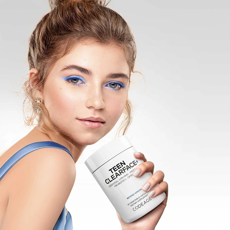 Teen Clearface Daily Multivitamin & Minerals - 60 Capsules (30 Servings)