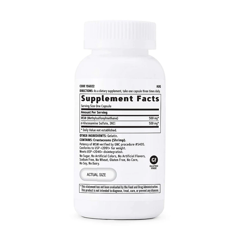 MSM/Glucosamine - 90 Capsules (90 Servings)