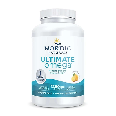 Ultimate Omega® Soft Gels - 180 Softgels (90 Servings)