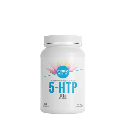 Portions Master 5-Htp Capsules - 60 (30 Servings)