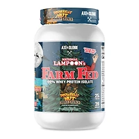 Axe & Sledge Supplements Farm Fed 100% Whey Protein Isolate - Squirrelly Nut Cookie Crunch (28 Servings)