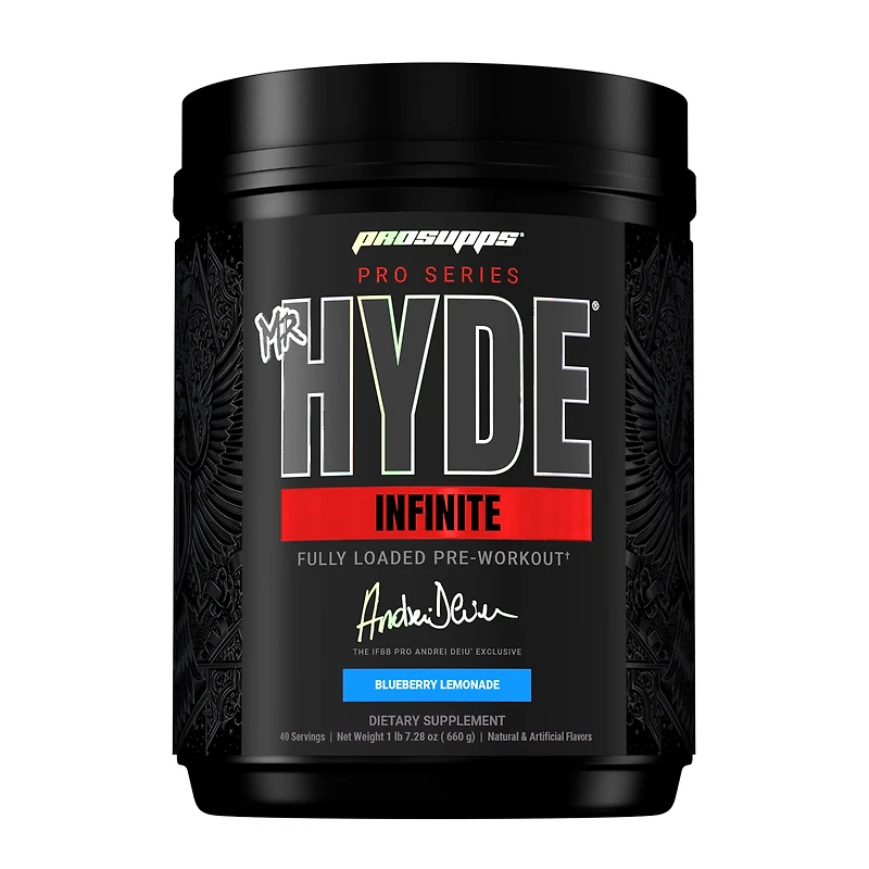 Mr. HYDE Infinite Fully Loaded Pre-Workout - Blueberry Lemonade (40 Servings)