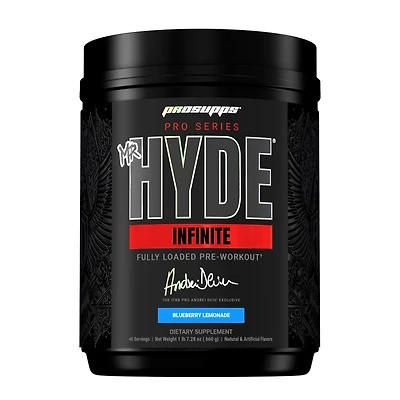 Mr. HYDE Infinite Fully Loaded Pre-Workout - Blueberry Lemonade (40 Servings)