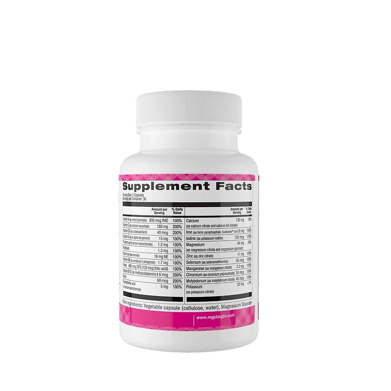 Multivitamin - 60 Veggie Capsules (30 Servings)