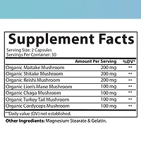 Mindful Mushroom - 60 Capsules (30 Servings)