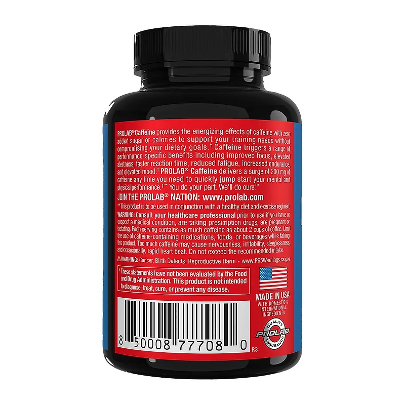 Caffeine - 300 Tablets (300 Servings)