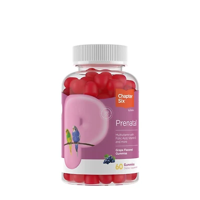ZAHLER Chapter Six: Prenatal Healthy - Grape 60 Gummies (30 Servings)