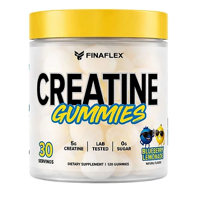 Creatine Gummies - Orange Burst 120 (30 Servings)