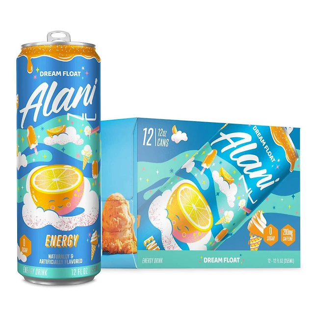 Energy Drink - Blue Slush 12 oz. (12 Cans)