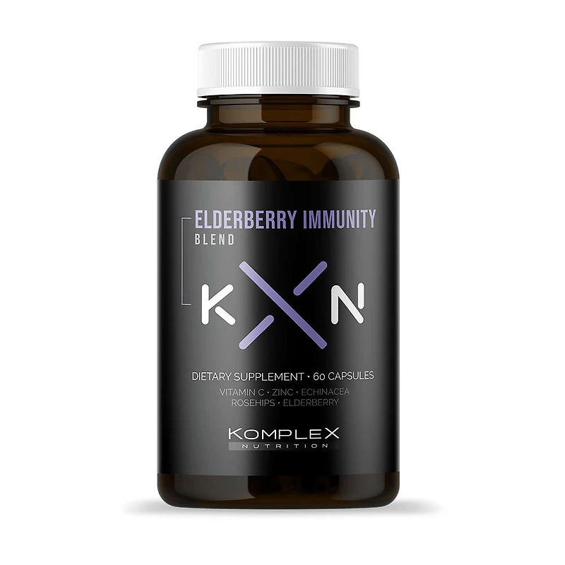 Elderberry Immunity Capsules - 60 Capsules (30 Servings)