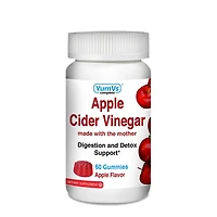 Apple Cider Vinegar Gummies with Ginger - 60 Gummies (60 Servings)