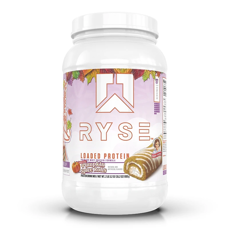 RYSE Loaded Protein - Little Debbie Pumpkin Spice Rolls (27 Servings)