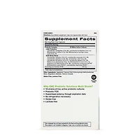 Probiotic Solutions Multi Strain 25 Billion CFUs - 30 Capsules (30 Servings)
