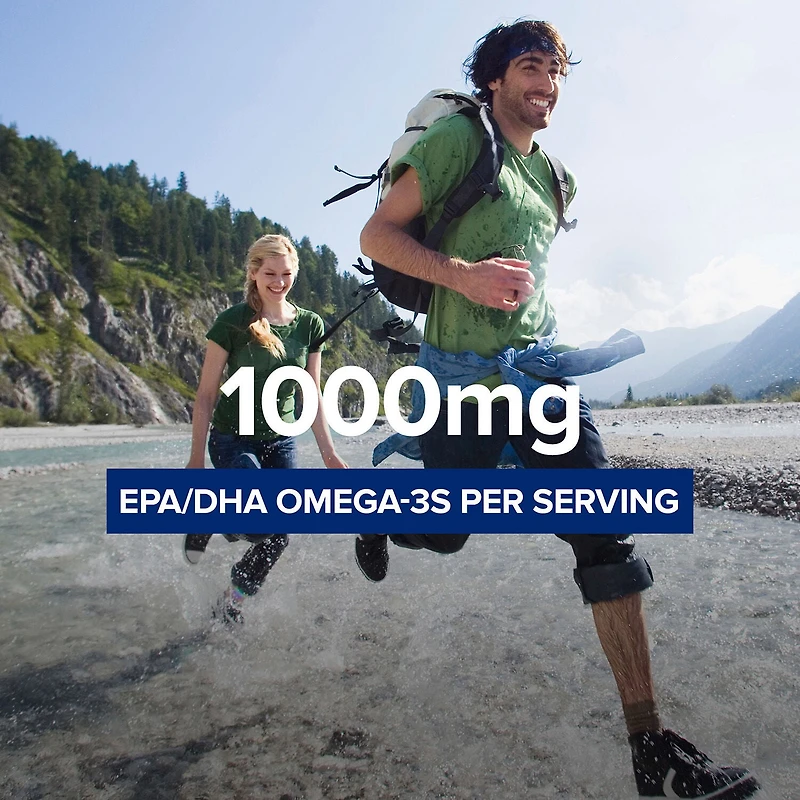 Triple Strength Fish Oil Plus CoQ-10 - 60 Softgels (30 Servings)