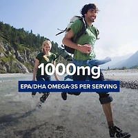 Triple Strength Fish Oil Plus CoQ-10 - 60 Softgels (30 Servings)