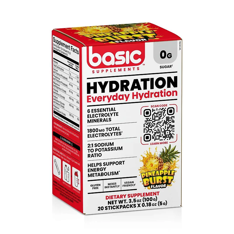 Hydration - Watermelon Ice (20 Stickpacks)